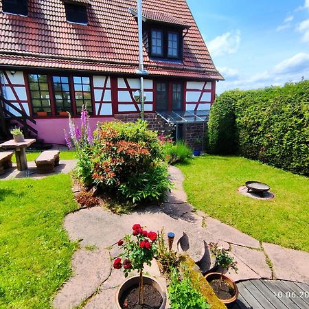 Ferienhaus Marre - Mit Grill, Feuerstelle Und Gartensauna Waldbrunn  Buitenkant foto