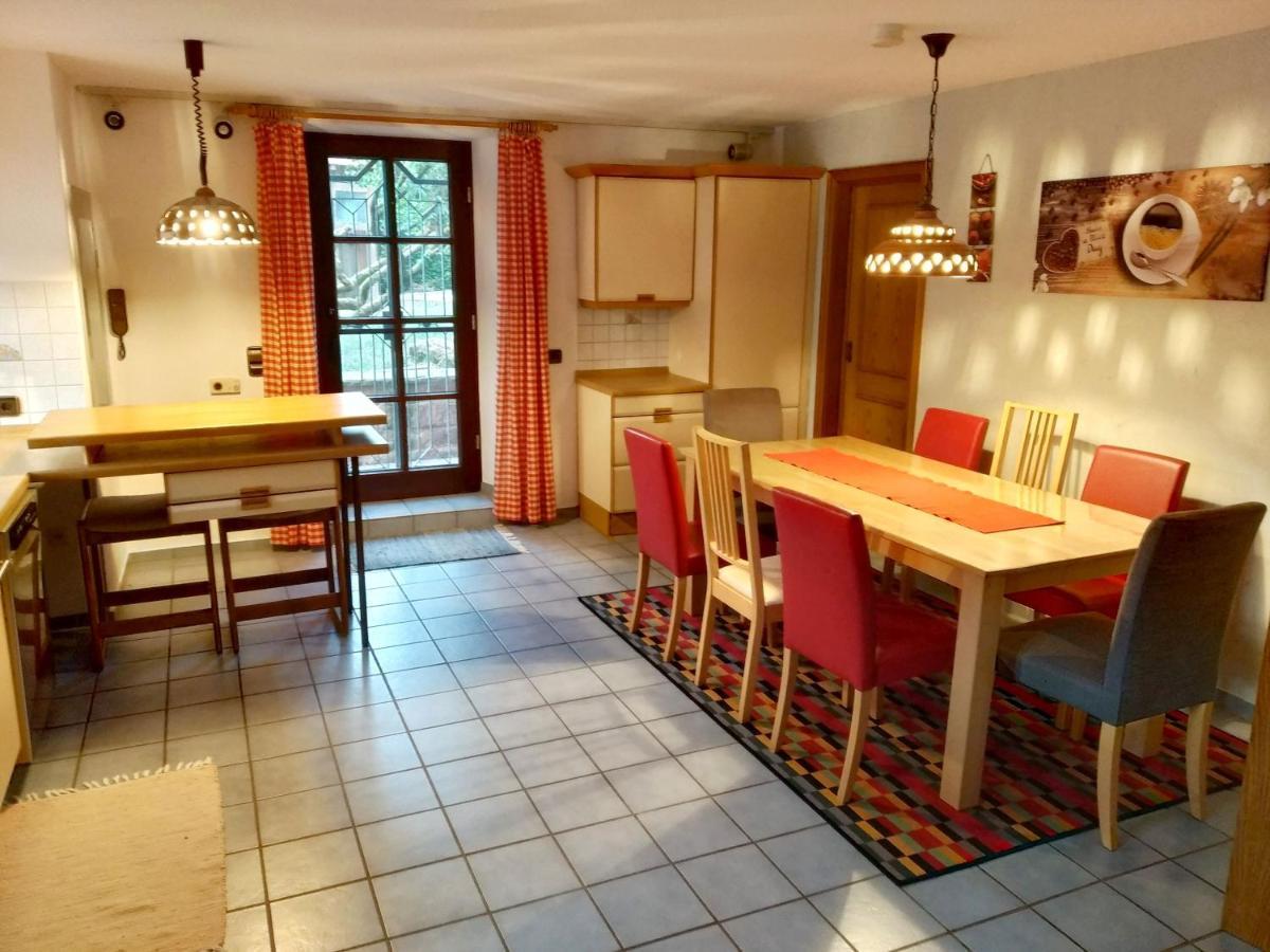 Ferienhaus Marre - Mit Grill, Feuerstelle Und Gartensauna Waldbrunn  Buitenkant foto