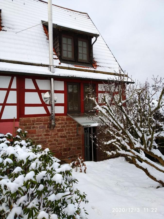 Ferienhaus Marre - Mit Grill, Feuerstelle Und Gartensauna Waldbrunn  Buitenkant foto